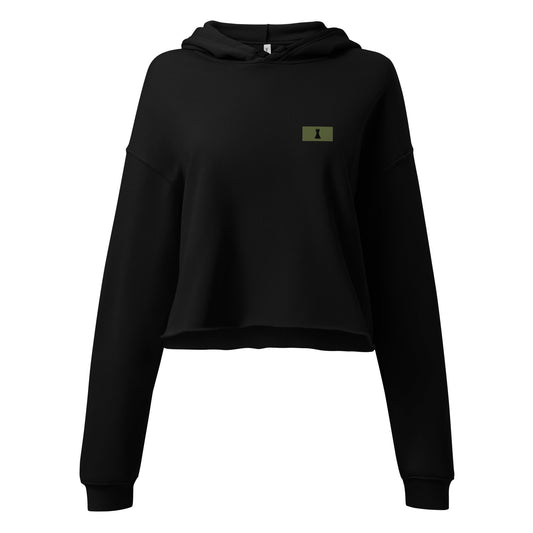 Performance | Cropped Hoodie | Rook Defense Solutions | Vanguard Logo