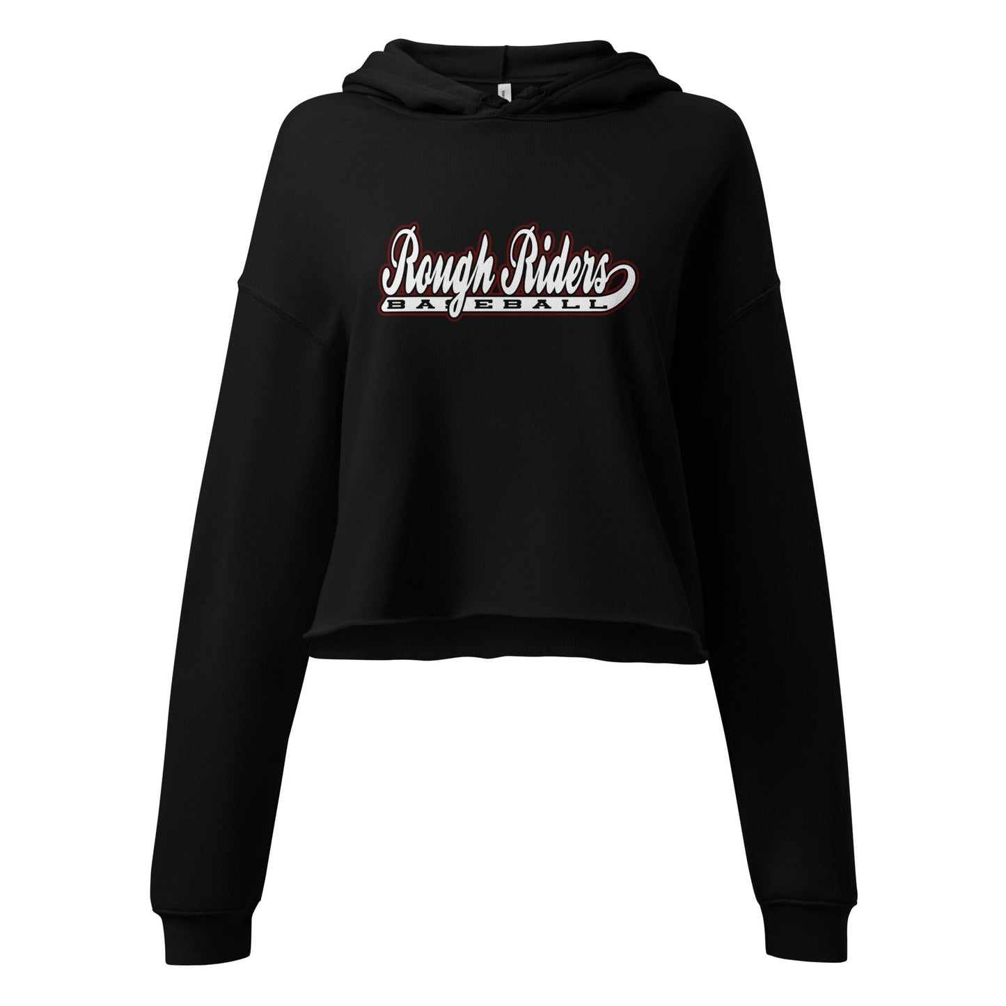 Performance | Cropped Hoodie | Rough Riders | Baseball Script Logo