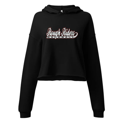 Performance | Cropped Hoodie | Rough Riders | Baseball Script Logo