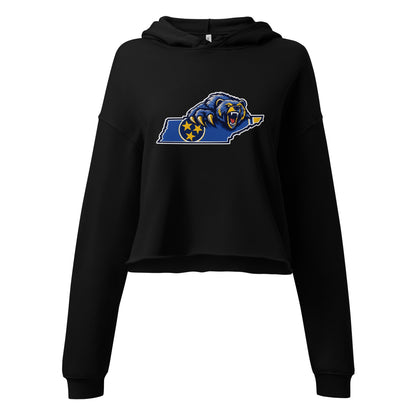 Performance | Cropped Hoodie | Rutherford County Grizzlies Football | Tennessee Logo