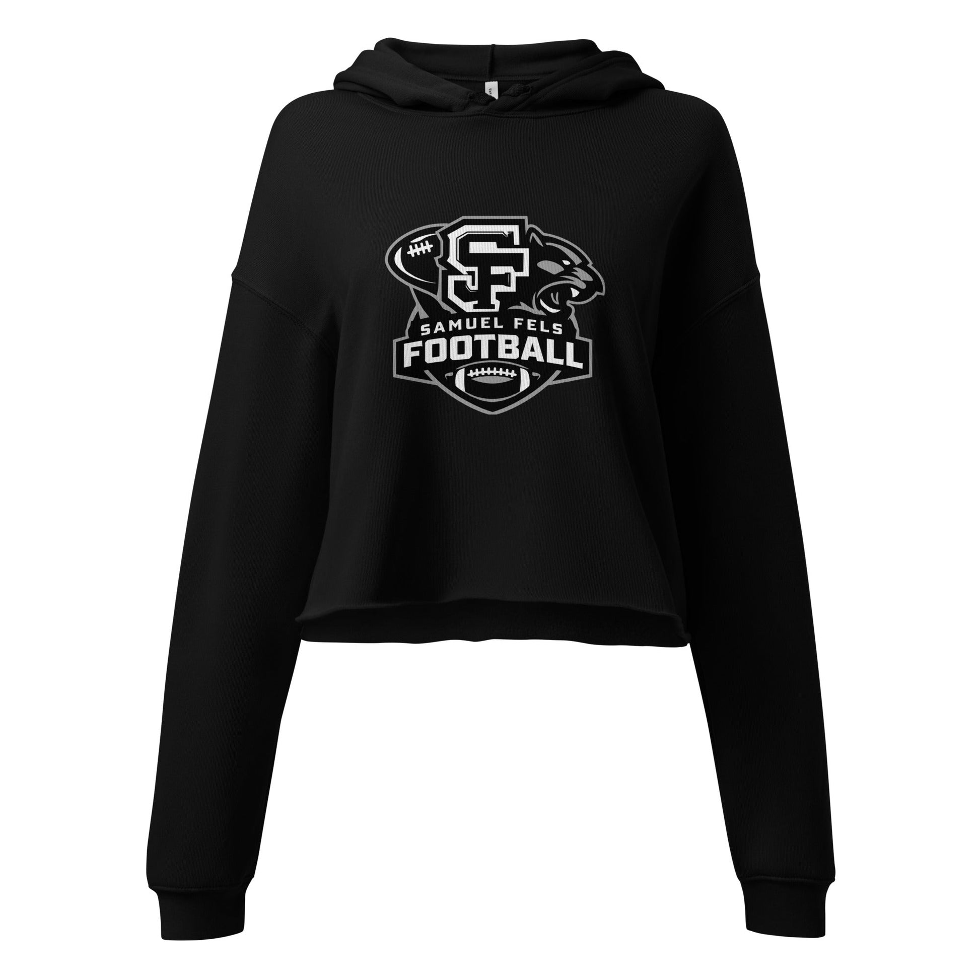 Performance | Cropped Hoodie | Samuel Fels Football | Crest Logo