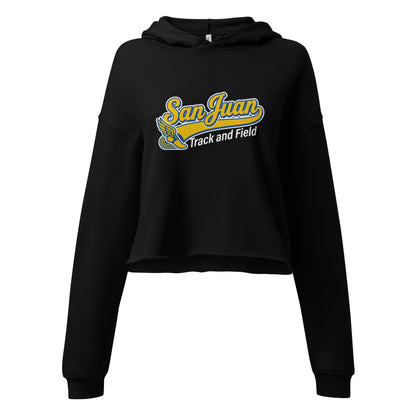 Performance | Cropped Hoodie | San Juan Track and Field | Script Logo