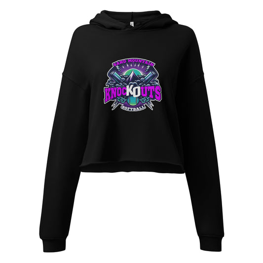 Performance | Cropped Hoodie | Sand Mountain Knockouts | Ball & Bat Logo