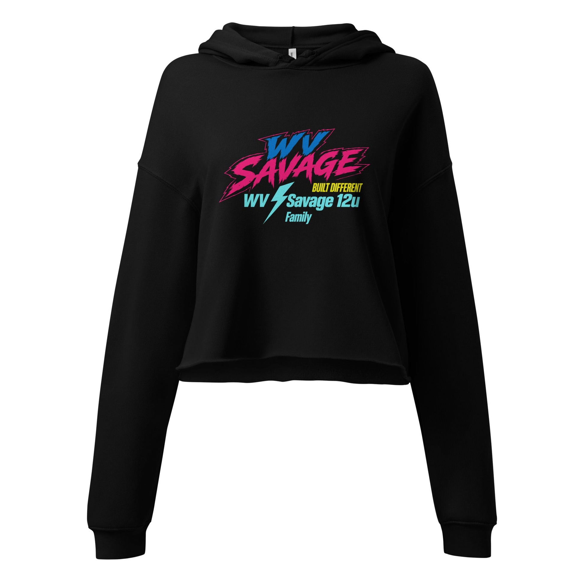 Performance | Cropped Hoodie | Savage | Modern Text Logo
