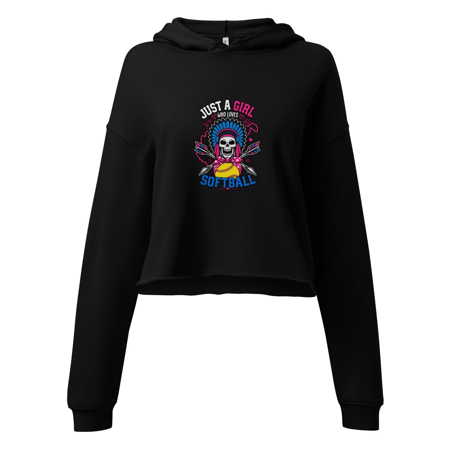 Performance | Cropped Hoodie | Savage Softball | Athletics Logo
