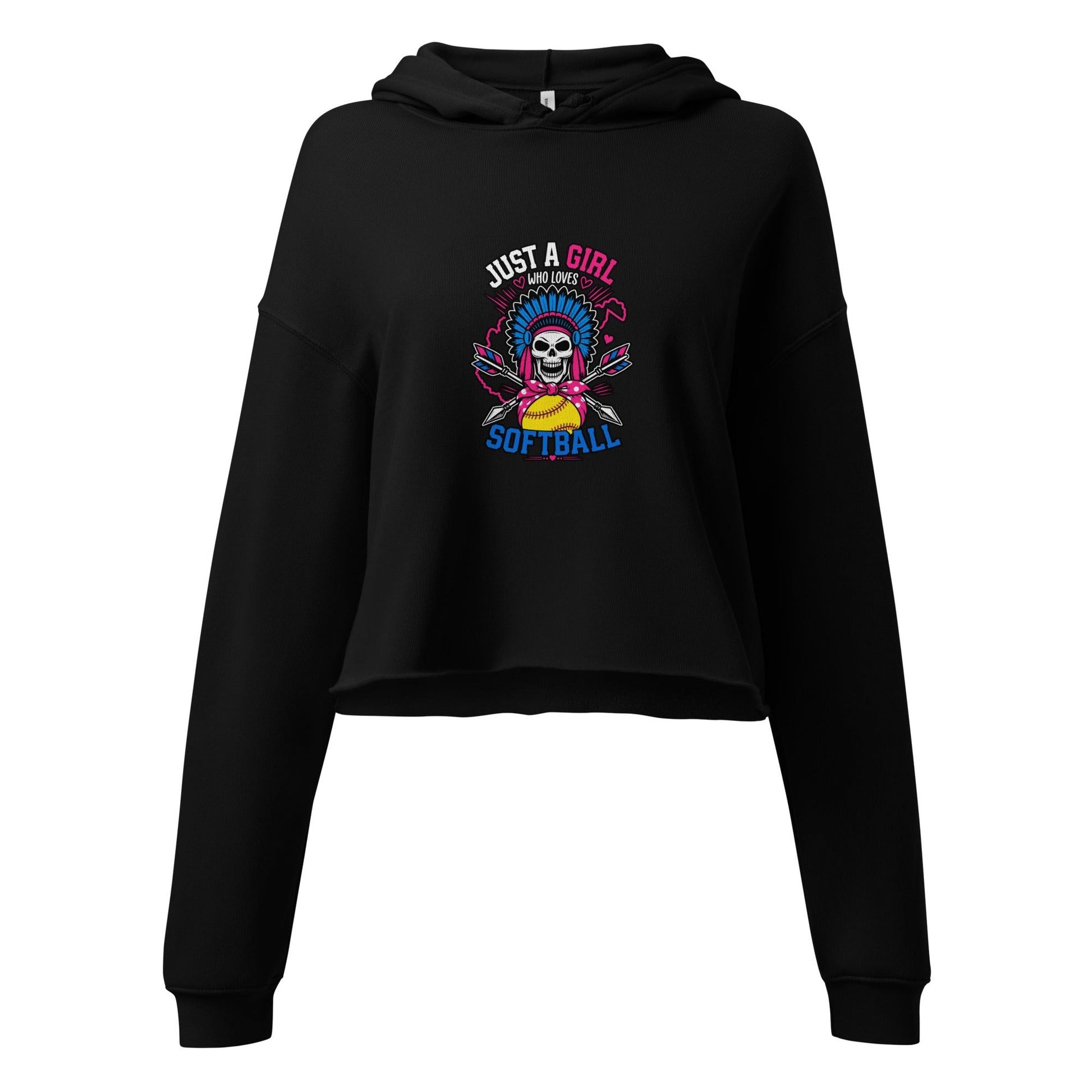 Performance | Cropped Hoodie | Savage Softball | Athletics Logo