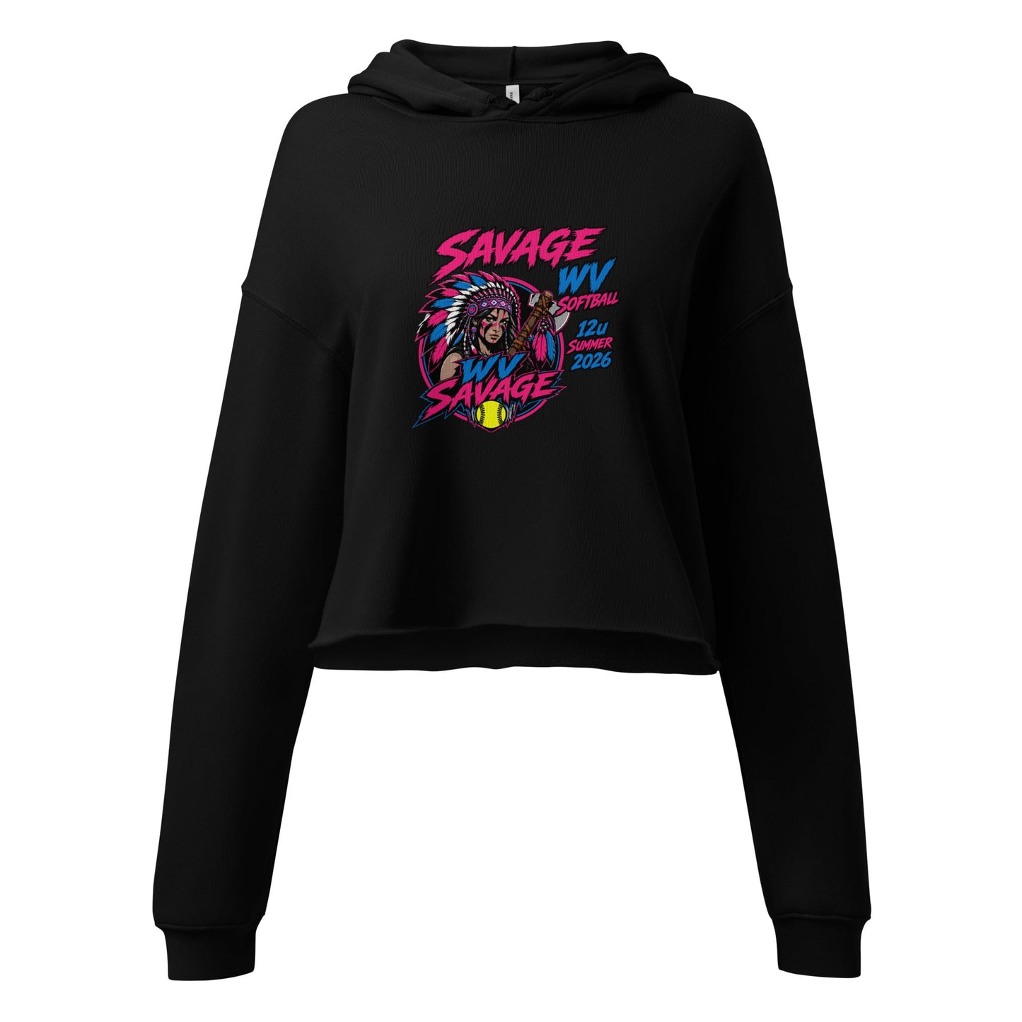 Performance | Cropped Hoodie | Savage | Vanguard Logo