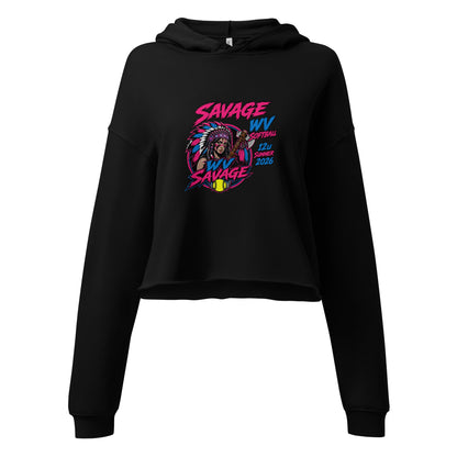Performance | Cropped Hoodie | Savage | Vanguard Logo