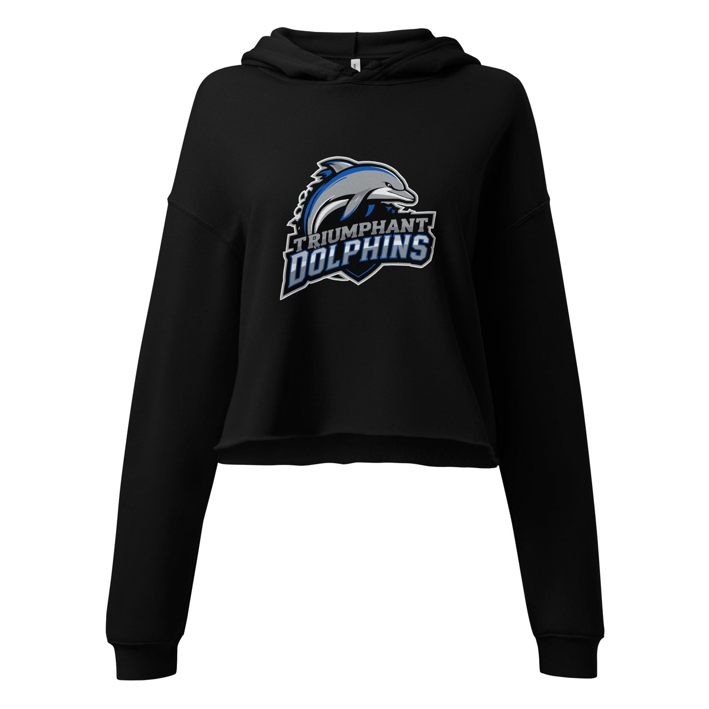 Performance | Cropped Hoodie | SE Triumphant Dolphins | Dolphins Mascot Logo