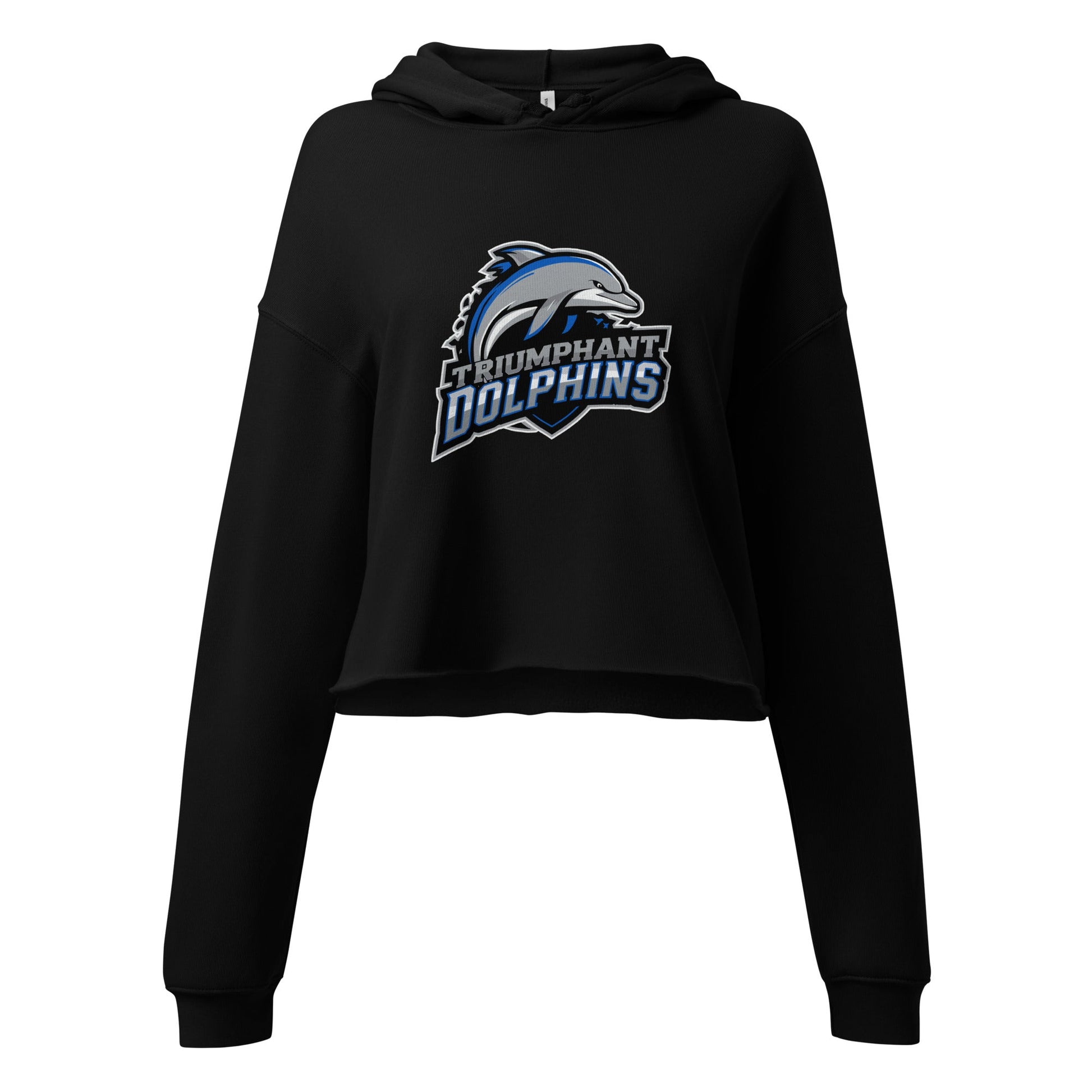 Performance | Cropped Hoodie | SE Triumphant Dolphins | Dolphins Mascot Logo