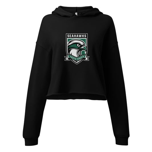 Performance | Cropped Hoodie | Seahawks Youth Cheer | Shield Logo