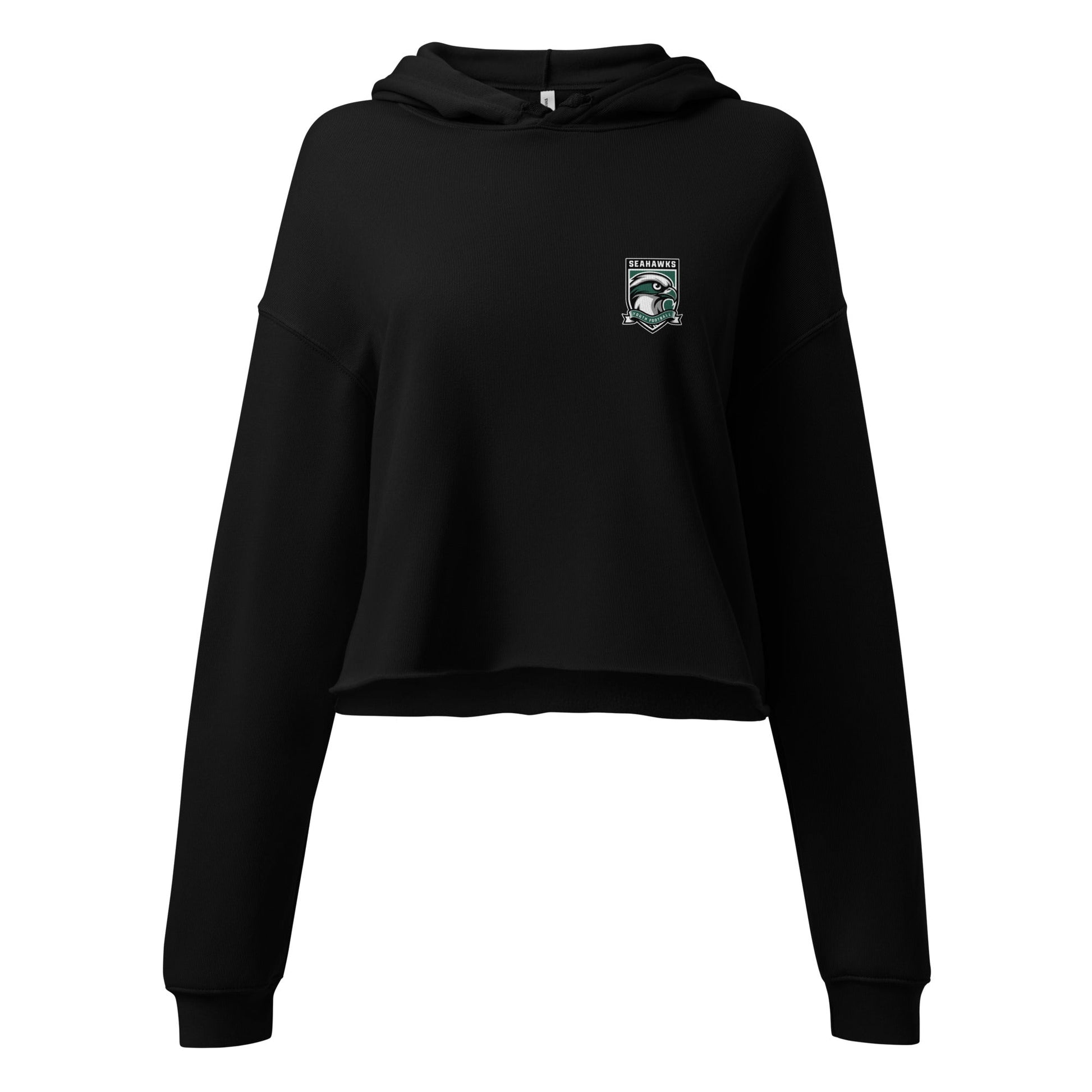 Performance | Cropped Hoodie | Seahawks Youth Football | Shield Logo