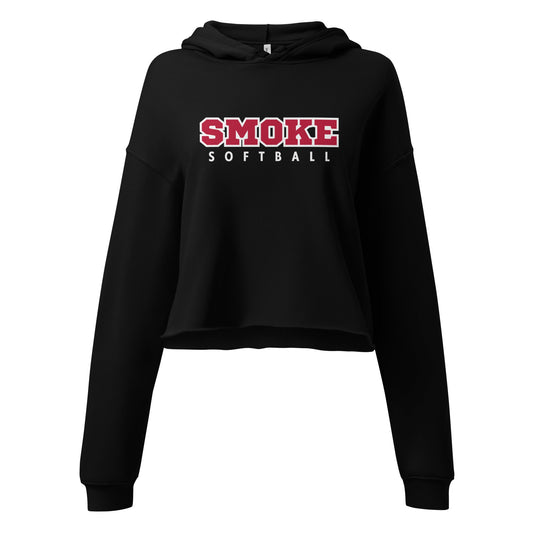 Performance | Cropped Hoodie | Smoke 14U Softball | Modern Script Logo