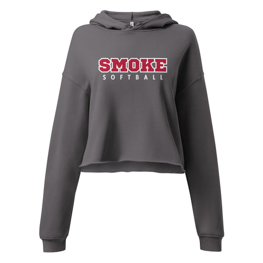 Performance | Cropped Hoodie | Smoke 14U Softball | Modern Script Logo