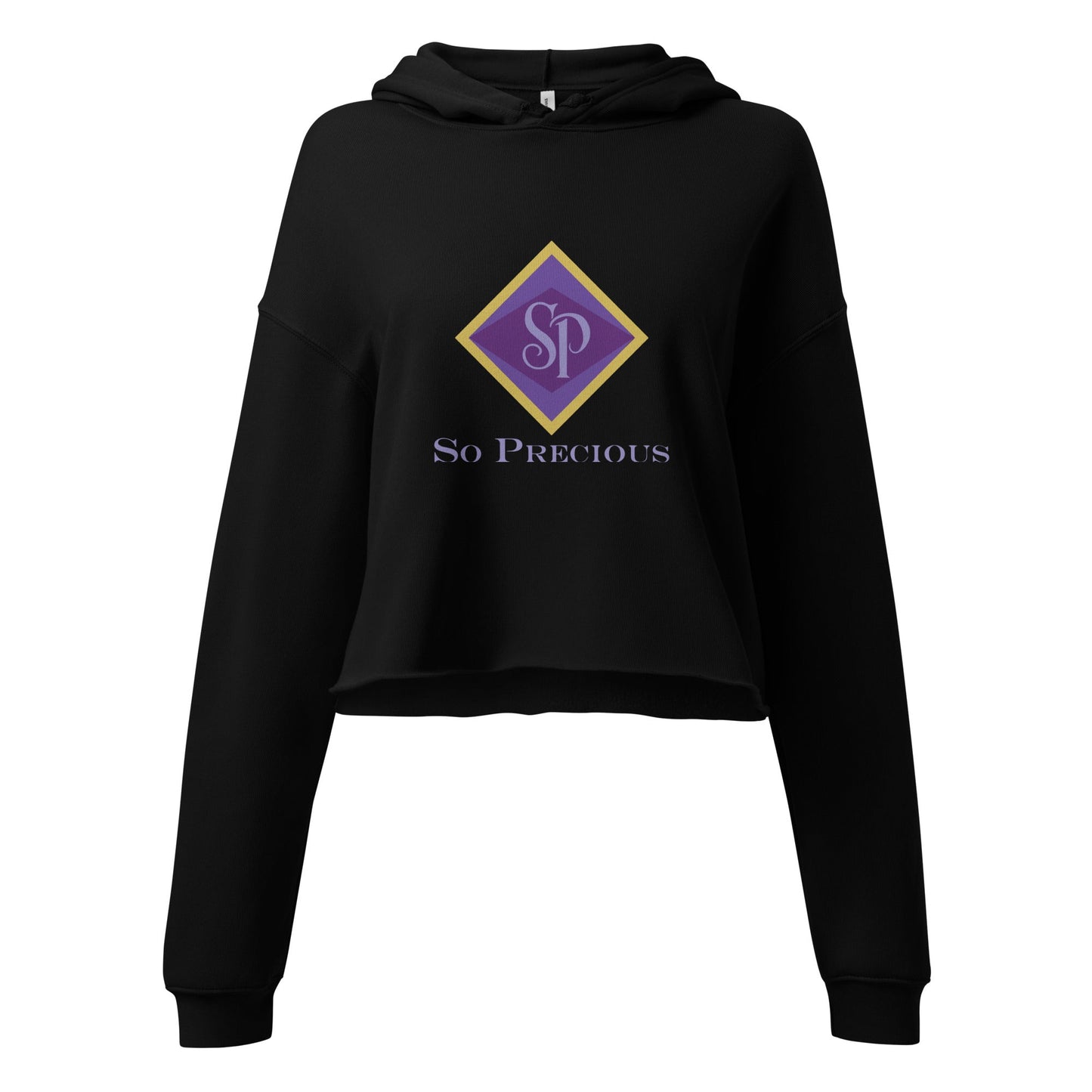 Performance | Cropped Hoodie | So Precious Goods | Amethyst Aura Logo