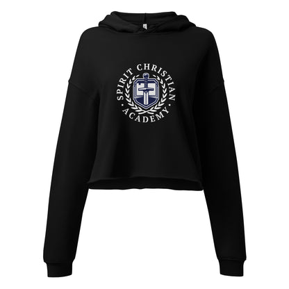 Performance | Cropped Hoodie | Spirit Christian Academy | White Script Logo