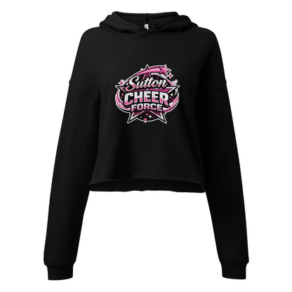 Performance | Cropped Hoodie | Sutton Cheer Force | Shooting Star Logo