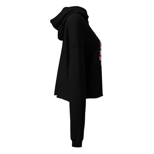 Performance | Cropped Hoodie | SVSU Feature twirlers | Dad Logo