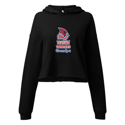 Performance | Cropped Hoodie | SVSU Feature twirlers | Grandpa Logo