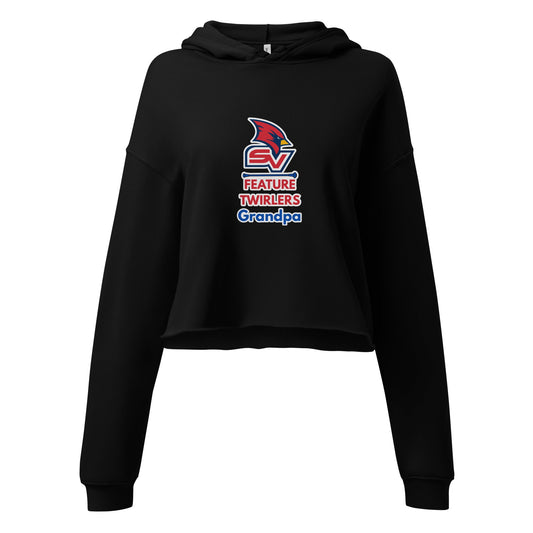 Performance | Cropped Hoodie | SVSU Feature twirlers | Grandpa Logo