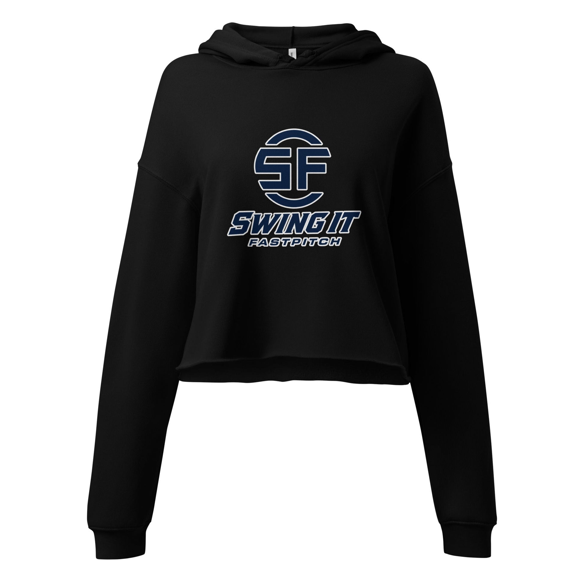 Performance | Cropped Hoodie | Swing It Fastpitch | Crest Logo