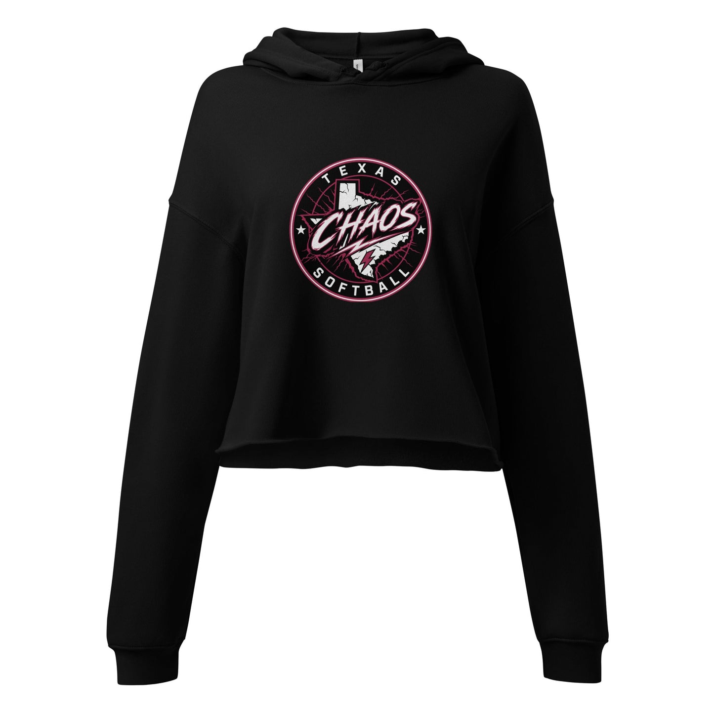 Performance | Cropped Hoodie | Texas Chaos | Badge Logo