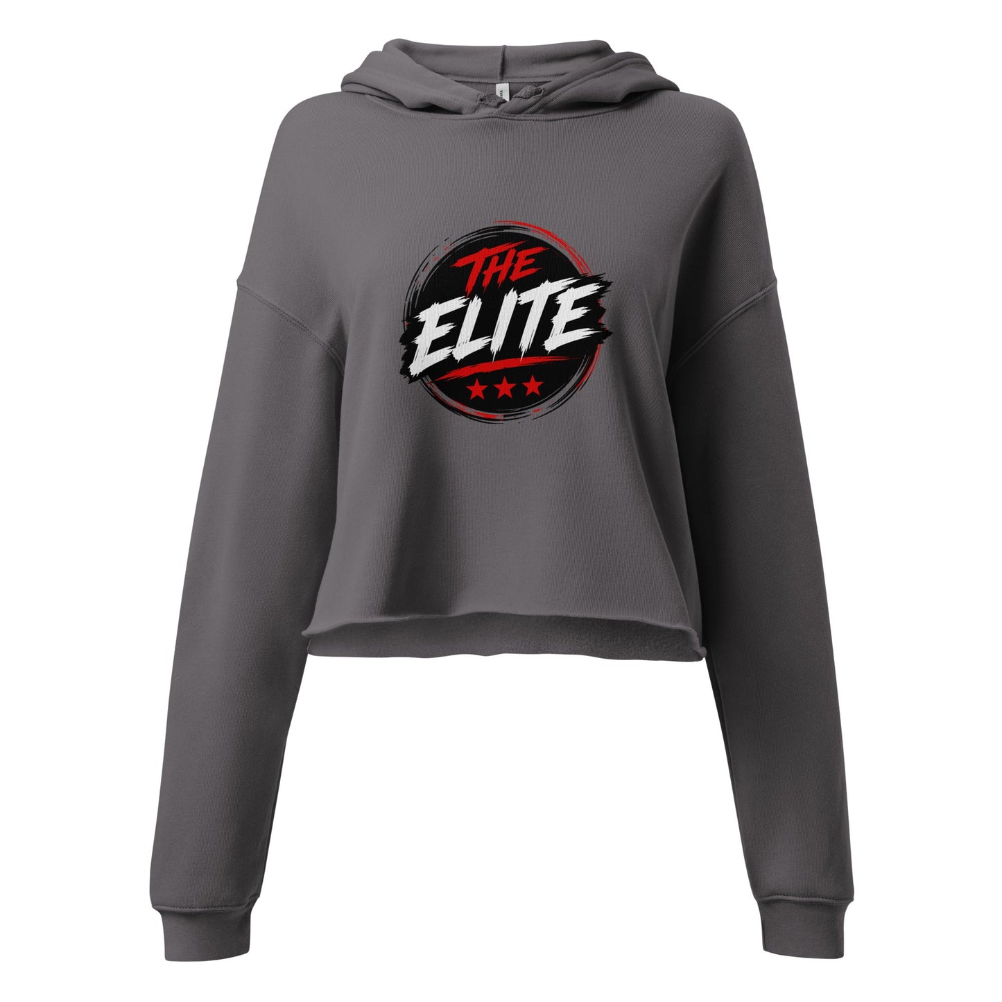 Performance | Cropped Hoodie | The Elite | Badge Logo