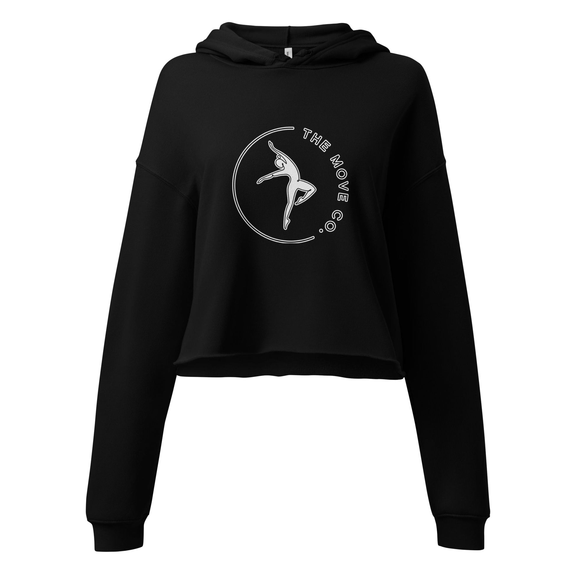 Performance | Cropped Hoodie | The Move Co. | Dance Crest Logo