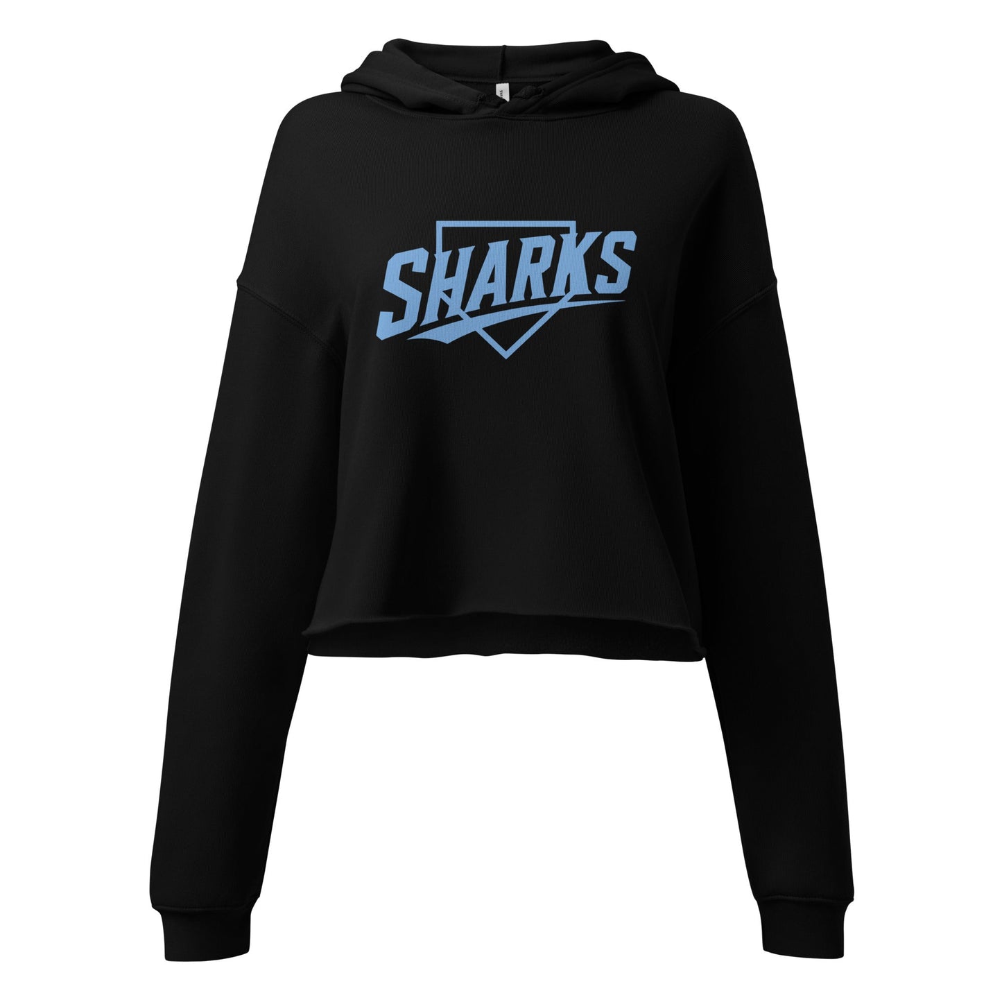 Performance | Cropped Hoodie | The Sharks Baseball Team | Crest Logo