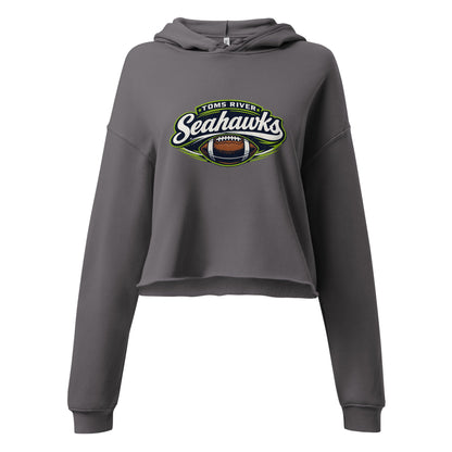 Performance | Cropped Hoodie | Toms River Seahawks | Football Emblem Logo