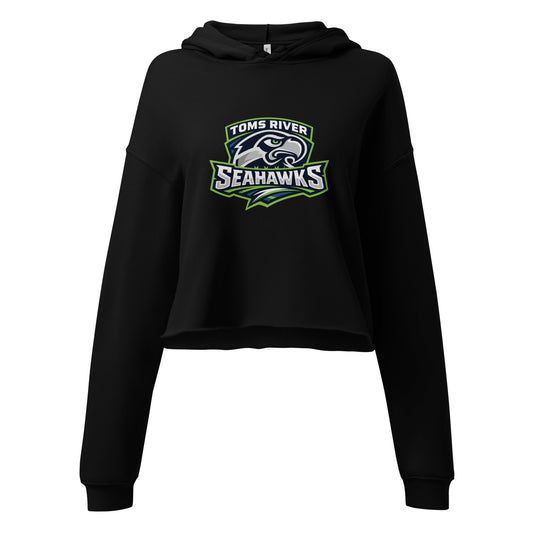 Performance | Cropped Hoodie | Toms River Seahawks | Mascot Script Logo