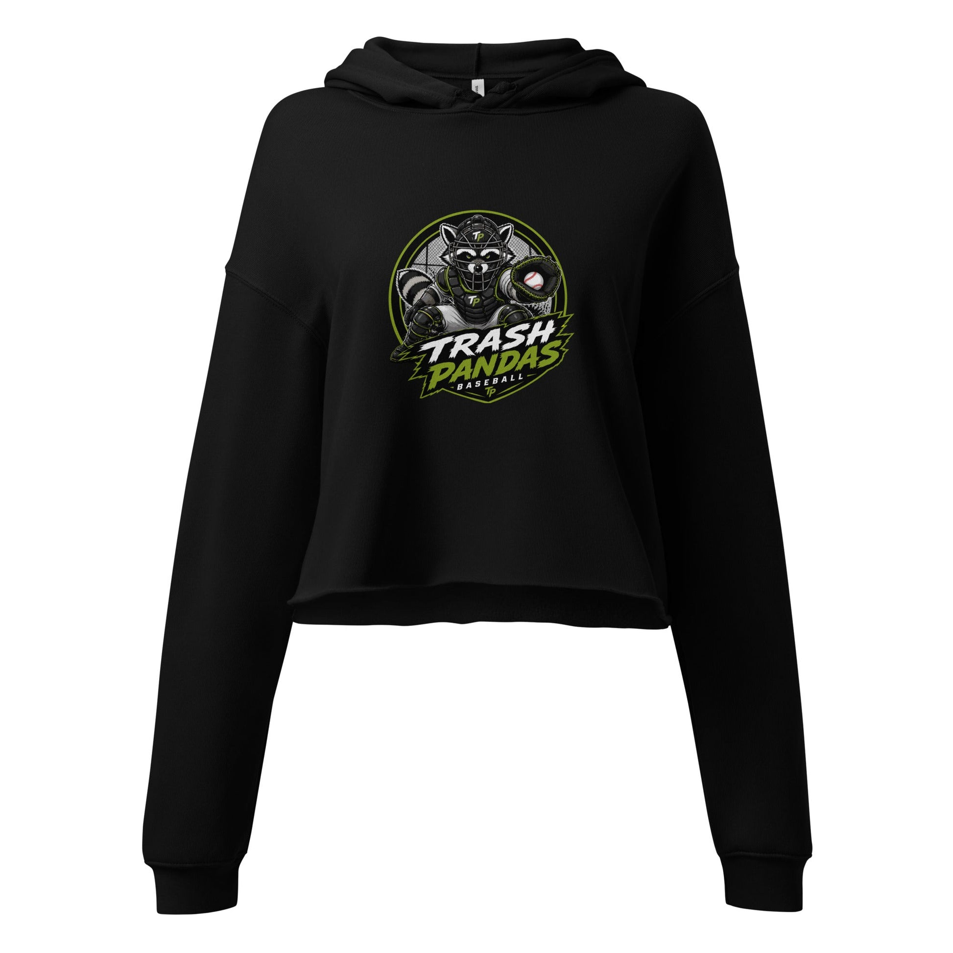 Performance | Cropped Hoodie | Trash Pandas Baseball Organization | Athletics Logo