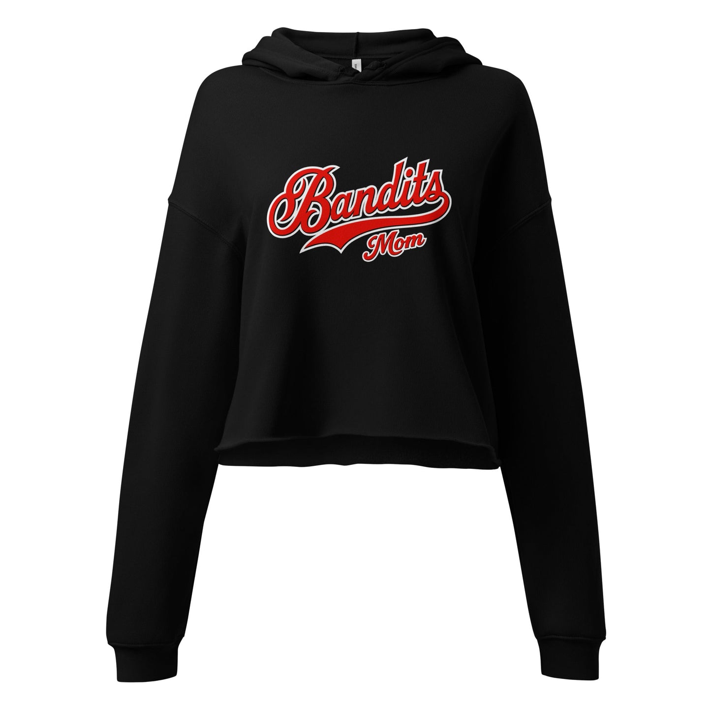 Performance | Cropped Hoodie | Tri - City Baseball | Bandits Mom Logo