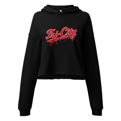 Performance | Cropped Hoodie | Tri - City Baseball | Mark Logo
