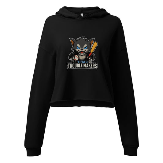 Performance | Cropped Hoodie | Triad Troublemakers | Mascot Logo