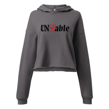 Performance | Cropped Hoodie | Uncheckable | UNCHKABL Logo