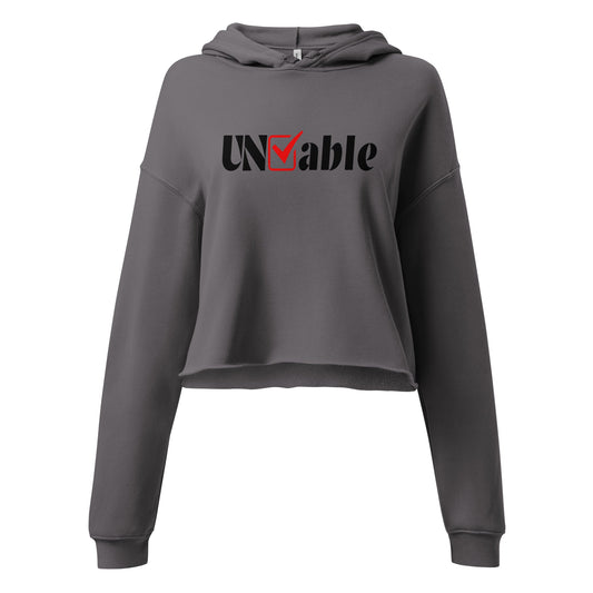 Performance | Cropped Hoodie | Uncheckable | UNCHKABL Logo