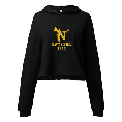 Performance | Cropped Hoodie | USNA Pistol Team | Crest Logo