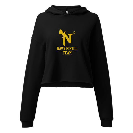 Performance | Cropped Hoodie | USNA Pistol Team | Crest Logo