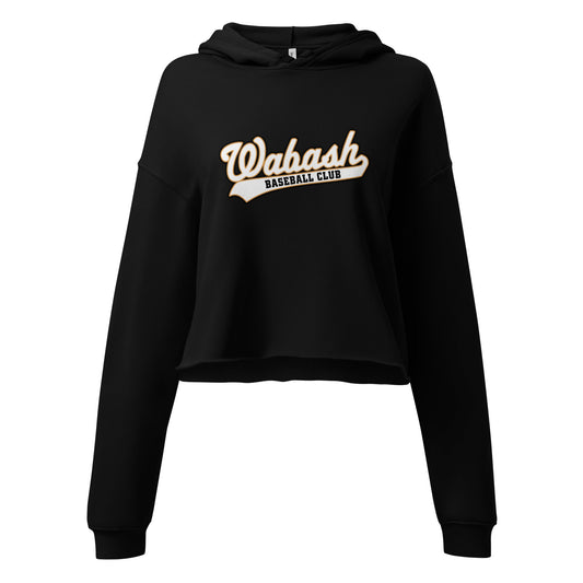 Performance | Cropped Hoodie | Wabash Baseball Club | Alt Logo 1