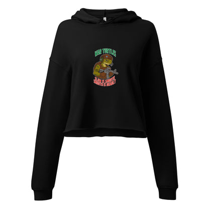 Performance | Cropped Hoodie | War Turtles | Mascot Logo