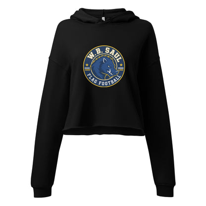 Performance | Cropped Hoodie | W.B.Saul Razorbacks | Badge Logo