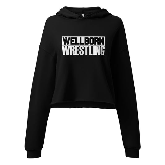 Performance | Cropped Hoodie | Wellborn Youth Wrestling | Script Logo
