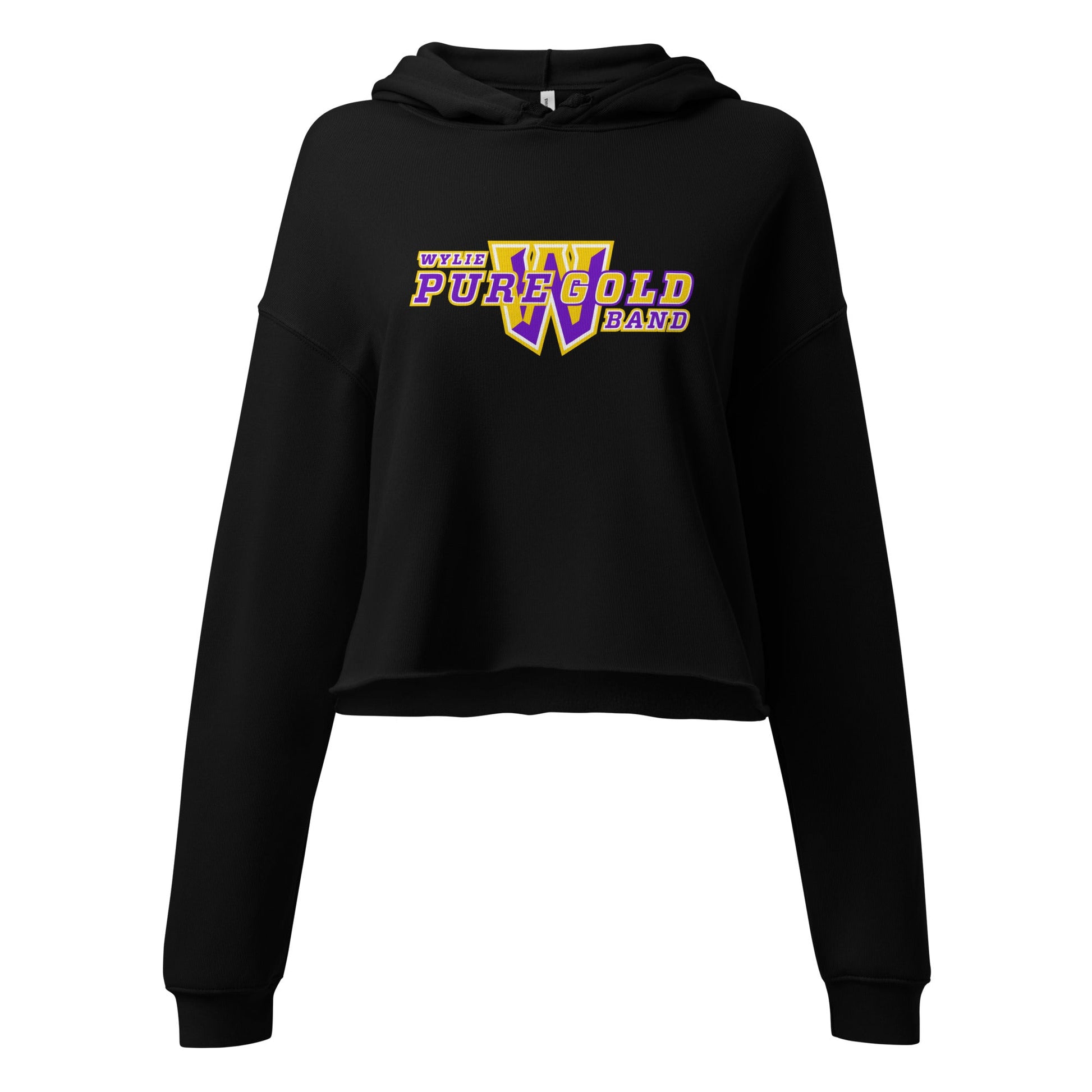 Performance | Cropped Hoodie | Wylie ISD | Pure Gold Logo