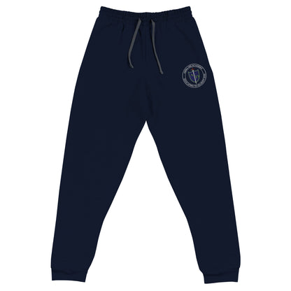 Performance | Embroidered Joggers | Arma Dei Academy | Emblem