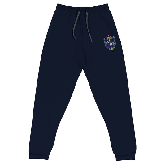 Performance | Embroidered Joggers | Arma Dei Academy | Shield