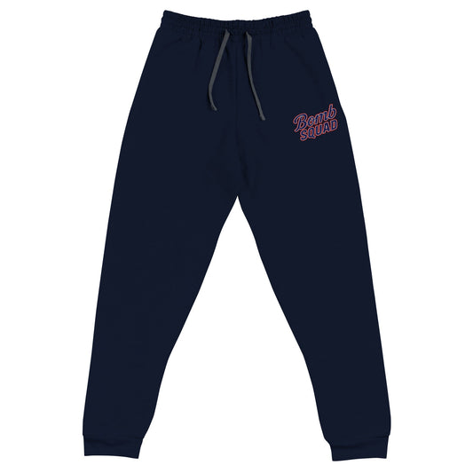 Performance | Embroidered Joggers | Bomb Squad Baseball | Script Logo