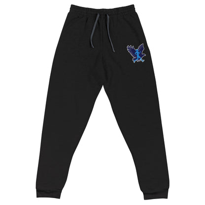 Performance | Embroidered Joggers | Bowdoinham Rebel Runners | Aerial Runner Emblem Logo
