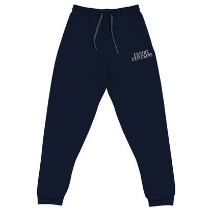 Performance | Embroidered Joggers | Equine Explorers | Script Logo