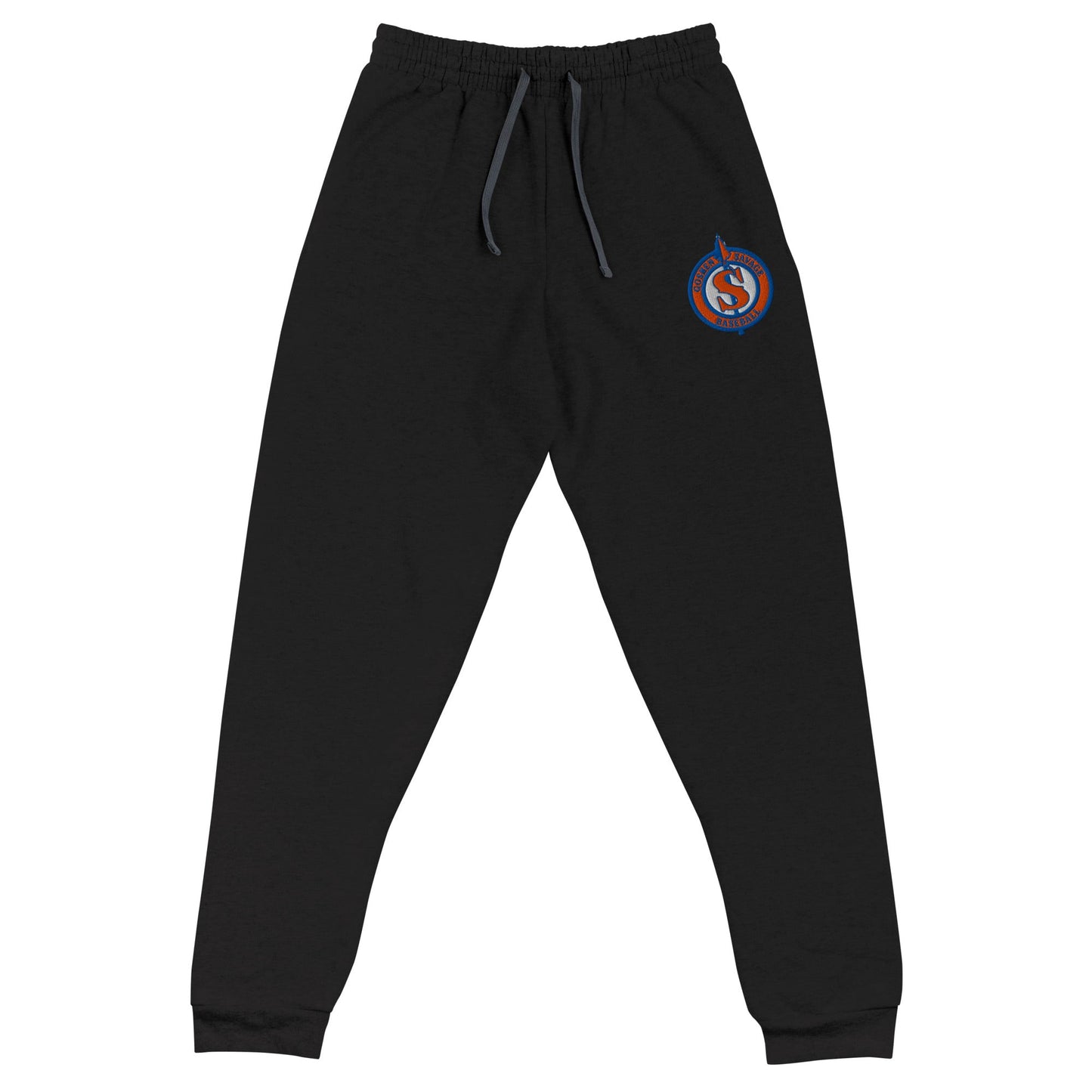 Performance | Embroidered Joggers | Goshen Savage Baseball | Badge Logo